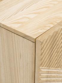 Skříňka z masivního jasanového dřeva Louis, Jasanové dřevo, Š 180 cm, V 55 cm