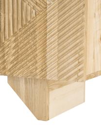 Szafka niska z litego drewna jesionowego Louis, Drewno jesionowe, S 180 x W 55 cm