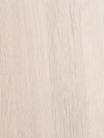 Tavolo allungabile con piano in legno massello Brooklyn, 170-220x95 cm, Legno di quercia massiccio, bianco slavato e oliato, Legno di quercia, bianco latteo, Larg. 170  a 220 x Prof. 95 cm