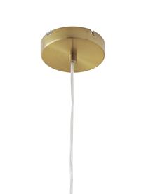 Suspension boule Mineleo, Couleur dorée, transparent, Ø 25 x haut. 90 cm