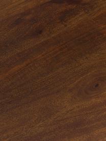 Tavolo rettangolare in legno di mango massiccio Archie, Legno massiccio di mango laccato, Legno di mango, Larg. 160 x Prof. 90 cm