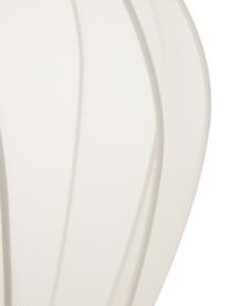 Lámpara de techo de tejido malla Beau, Anclaje: metal con pintura en polv, Pantalla: tela, Cable: cubierto en tela, Blanco crema, Ø 40 x Al 40 cm
