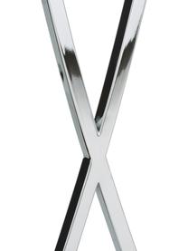 Lampadaire Toulouse, Blanc, couleur argentée, larg. 50 x haut. 157 cm