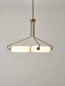 Suspension LED Tate, Couleur dorée, blanc, Ø 82 x haut. 83 cm