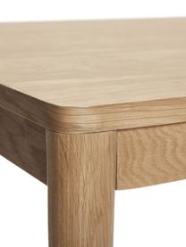 Esstisch Acorn aus Eichenholz, 140 x 80 cm, Eichenholz, FSC-zertifiziert, Eichenholz, B 140 x T 80 cm