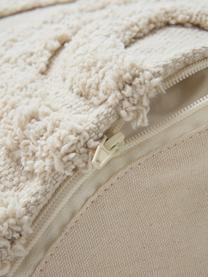 Kinder-Pouf Sunita aus Baumwolle, Bezug: 100 % Baumwolle, Beige, Ø 40 x H 28 cm