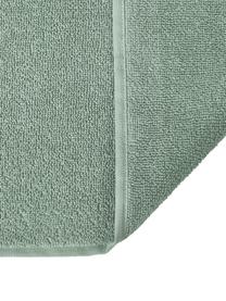 Tapis de bain antidérapant en coton bio Premium, 100 % coton bio certifié GOTS (par GCL International, GCL-300517)
Qualité supérieure 750 g/m², Vert sauge, larg. 50 x long. 70 cm