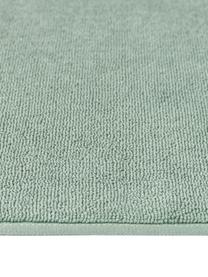 Kúpeľňová predložka z organickej bavlny Premium, protišmyková, Šalviovozelená, Š 50 x D 70 cm