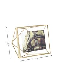 Fotolijstje Prisma, Frame: Staal, Messingkleurig, 10 x 15 cm