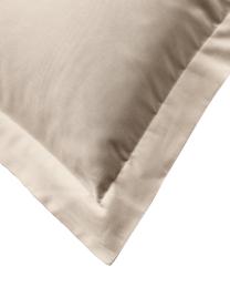 Funda de almohada de satén Premium, Beige, An 45 x L 110 cm