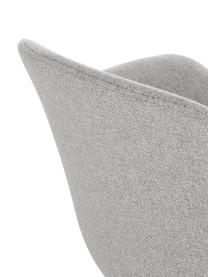 Chaise scandinave Fiji, Tissu gris clair