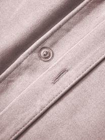 Flanell-Bettdeckenbezug Biba, Webart: Flanell Flanell ist ein k, Rosa, B 200 x L 200 cm