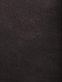 Chaise longue componibile in pelle riciclata Lennon, Rivestimento: pelle riciclata (70% pell, Struttura: legno di pino massiccio, , Piedini: plastica I piedini si tro, Pelle grigio marrone, Larg. 269 x Prof. 119 cm, schienale a sinistra