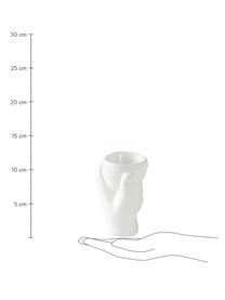 Coquetier Imogen, 2 élém., Porcelaine, Blanc, Ø 5 x haut. 10 cm