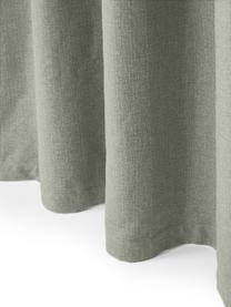 Zasłona nieprzezroczysta Jensen, 2 szt., 95% poliester, 5% nylon, Zielony, S 130 x D 260 cm