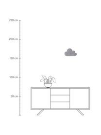 Kinkiet Cloud, Szary, S 33 x W 21 cm