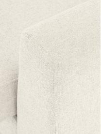 Slaapbank Luna in beige met metalen poten, Bekleding: 100% polyester, Oeko-Tex , Frame: massief beukenhout, multi, Poten: gegalvaniseerd metaal, Geweven stof beige, B 270 x D 184 cm, hoekdeel links