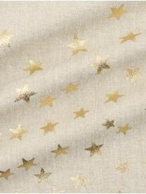 Poszewka na poduszkę Goldstar, Bawełna, Beżowy, odcienie złotego, S 45 x D 45 cm