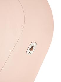 Specchio da parete Selim, Cornice: pannello di fibra a media, Retro: pannello di fibra a media, Superficie dello specchio: lastra di vetro, Rosa, Larg. 50 x Alt. 80 cm