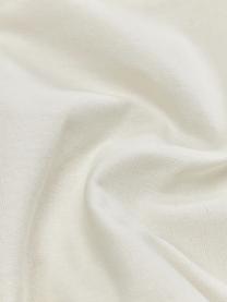 Bestickte Baumwoll-Kissenhülle Izad mit Hoch-Tief-Struktur, Bezug: 100 % Baumwolle, Terrakotta, Ockergelb, Cremeweiß, B 45 x L 45 cm