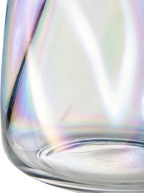 Mondgeblazen glazen vaas Rainbow, Mondgeblazen glas, Multicolour, Ø 18 x H 26 cm