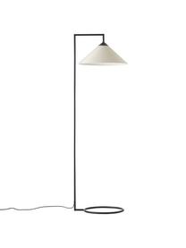 Lampa na čítanie Iris, Béžová, čierna, Ø 45 x V 160 cm