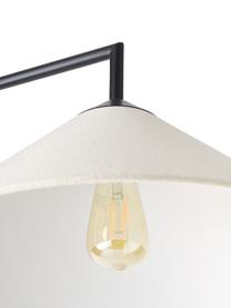 Lampa na čítanie Iris, Béžová, čierna, Ø 45 x V 160 cm