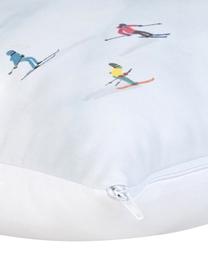 Federa arredo di Kera Till Ski, 100% cotone, Azzurro, Larg. 40 x Lung. 40 cm