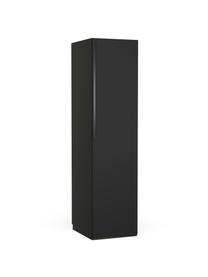 Modularer Drehtürenschrank Leon, 50 cm Breite, mehrere Varianten, Korpus: Spanplatte, FSC-zertifizi, Schwarz, Classic Interior, B 50 x H 236 cm