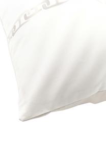 Poszewka na poduszkę z perkalu Ciana, Beżowy, S 40 x D 80 cm