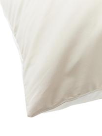 Poszewka na poduszkę z perkalu Ciana, Beżowy, S 40 x D 80 cm