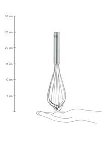 Fouet acier inoxydable Classic, Acier inoxydable 18/10, Couleur argentée, long. 25 cm