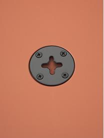 Decoración de pared de madera Massimo, 4 uds., Tablero de fibras de densidad media (MDF), Terracota, An 80 x Al 80 cm