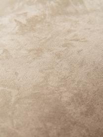 Divano 2 posti Alba, Rivestimento: 97% poliestere, 3% nylon , Struttura: legno massiccio di abete , Piedini: plastica, Tessuto color sabbia, Larg. 185 x Prof. 114 cm, schienale a sinistra