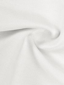 Housse de coussin en coton blanc crème Mads, 100 % coton, Blanc crème, larg. 60 x long. 60 cm