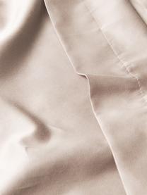 Housse de couette en satin de coton Premium, Rose, larg. 140 x long. 200 cm