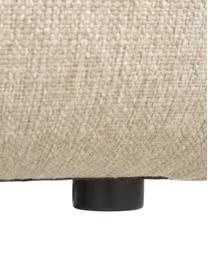 Narożna sofa modułowa Sofia, Tapicerka: 100% polipropylen Dzięki , Stelaż: lite drewno sosnowe, płyt, Nogi: tworzywo sztuczne, Beżowa tkanina, S 278 x G 174 cm, lewostronna