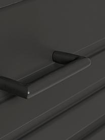 Coffre noir à roulettes Atlantic, Noir, larg. 141 cm x haut. 74 cm