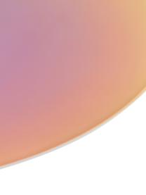 Duhové designové nástěnné zrcadlo Ruby, Opalizující, Ø 55 cm