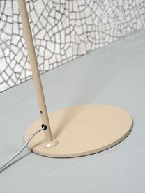 Malá čtecí lampa Montreux, Odstíny písku, Š 22 cm, V 134 cm
