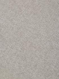Modulaire 3-zitsbank Ari in grijs, Bekleding: 100% polyester, Frame: massief hout, multiplex, Poten: kunststof, Geweven stof grijs, B 228 x D 77 cm