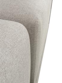 Modulares 3-Sitzer Sofa Ari in Grau, Bezug: 100% Polyester Der hochwe, Gestell: Massivholz, Sperrholz, Füße: Kunststoff, Webstoff Grau, B 228 x T 77 cm