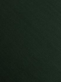 Fluwelen barstoel Rachel in groen, Bekleding: fluweel (hoogwaardig poly, Poten: gepoedercoat metaal, Fluweel donkergroen, B 48 x H 110 cm