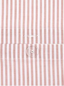 Funda nórdica de algodón Ellie, Blanco, rojo, Cama 90 cm (150 x 200 cm)