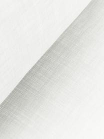 Poltrona Russell, Rivestimento: 100% cotone Con 50.000 ci, Struttura: legno di pino massiccio c, Gambe: plastica, Tessuto bianco crema, Larg. 103 x Alt. 77 cm