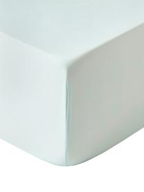 Boxspring hoeslaken Comfort, katoensatijn, Weeftechniek: satijn Draaddichtheid 250, Saliegroen, B 90 x L 200 cm, H 35 cm