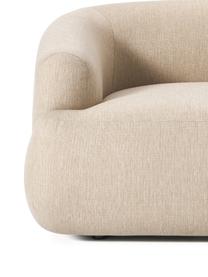 Divano componibile 2 posti Sofia, Rivestimento: Teddy (100% polipropilene, Struttura: abete rosso, truciolare, , Tessuto beige chiaro, Larg. 186 x Prof. 103 cm