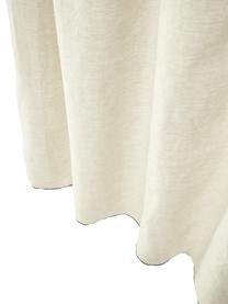 Cortinas semitransparente de lino con dobladillo Eleonara, 2 uds., 100% lino, Beige claro, An 145 x L 260 cm
