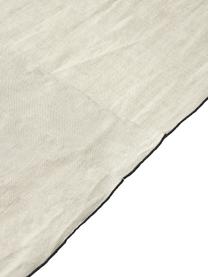Tenda in lino semitrasparente color beige chiaro con orlo a tunnel Eleonara 2 pz, 100% lino, Beige, Larg. 145 x Lung. 260 cm
