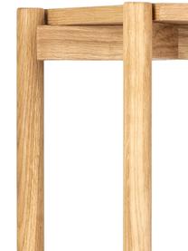 Regál z dubového dreva Braidwood, Dubové drevo, Š 86 x V 160 cm